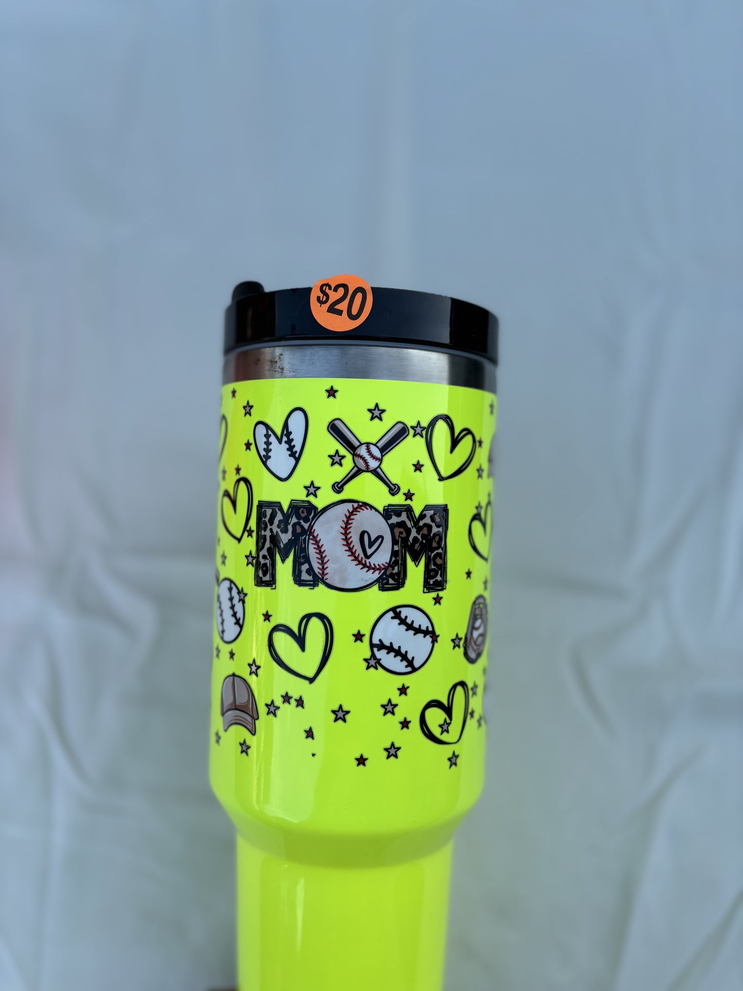 40 oz Neon Tumbler