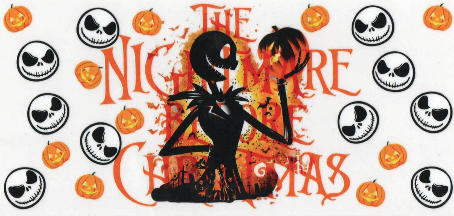 Nightmare Before Christmas UVDTF Wrap